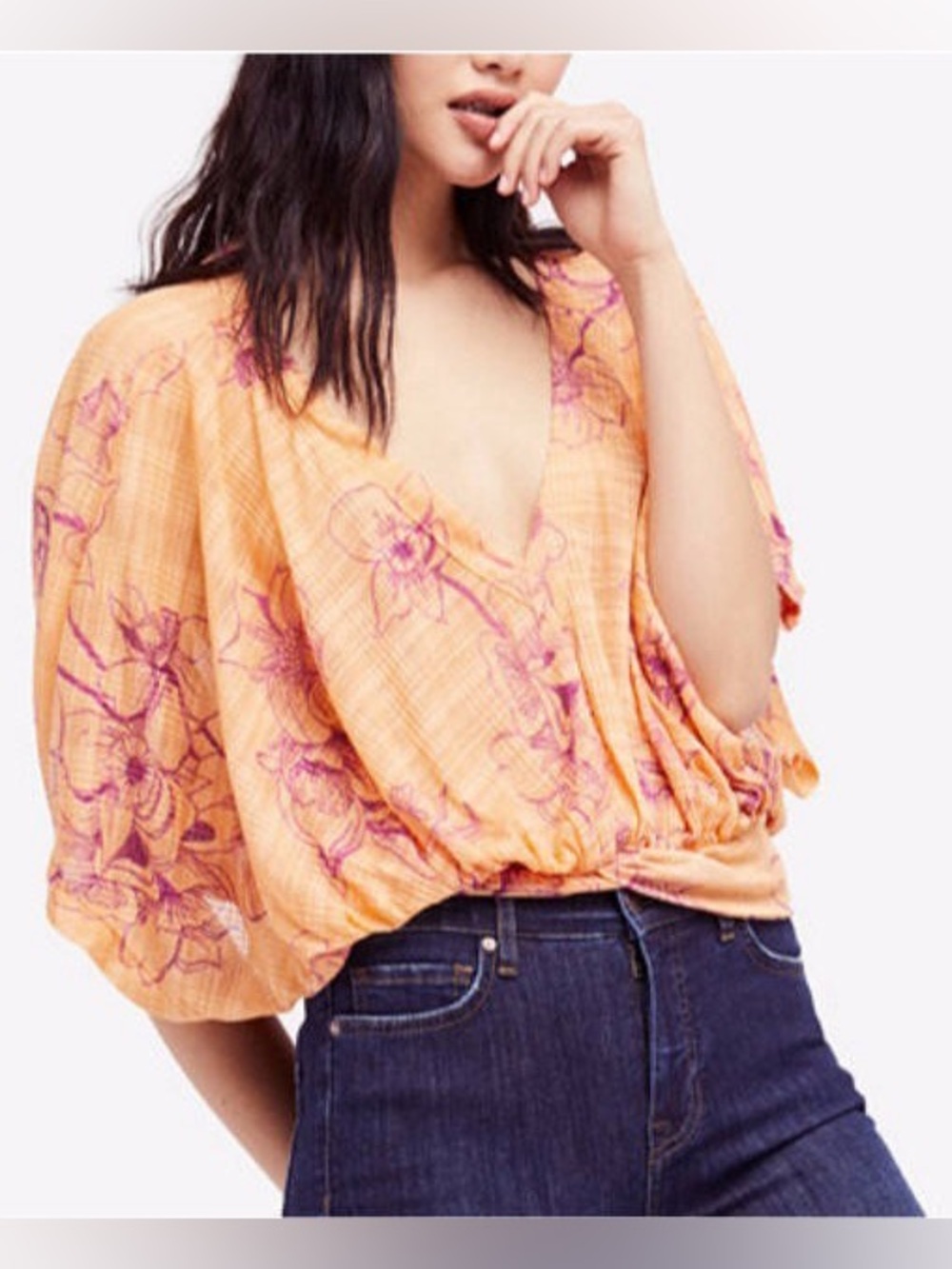 Free People One Dance Semi-Sheer Top
